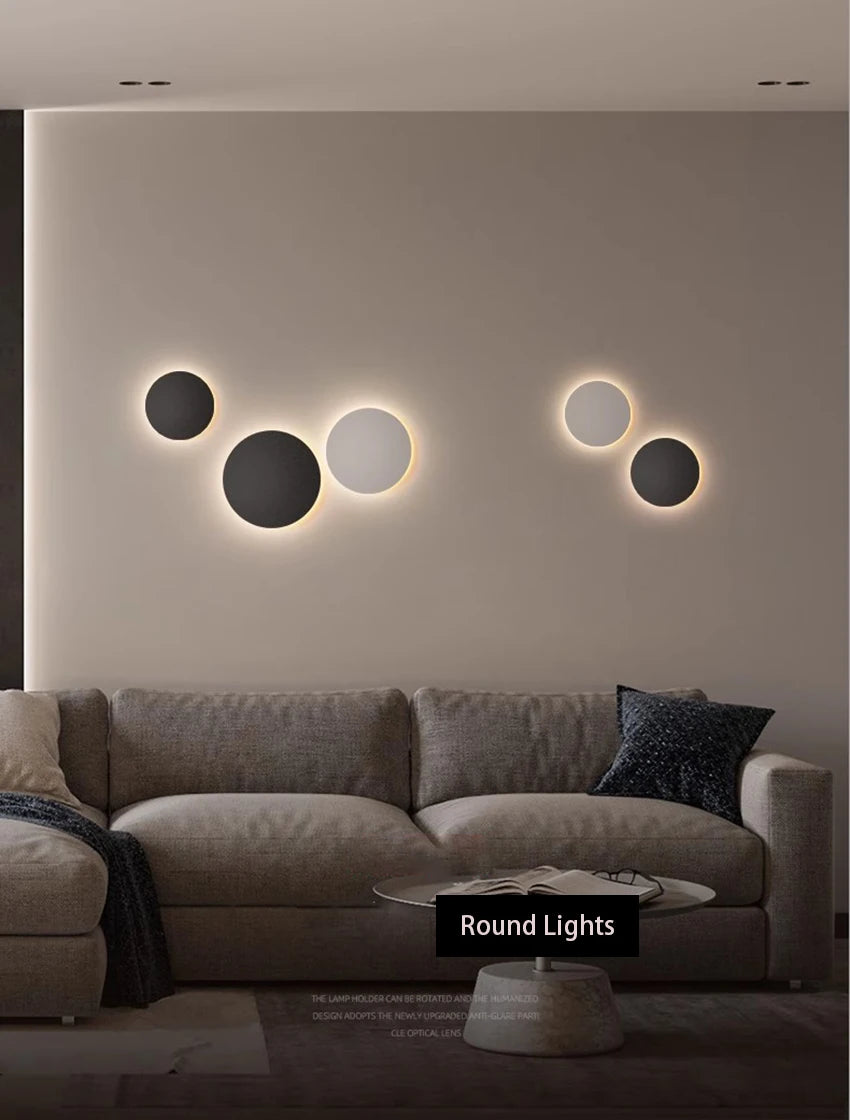 Modern LED Round Wall Light