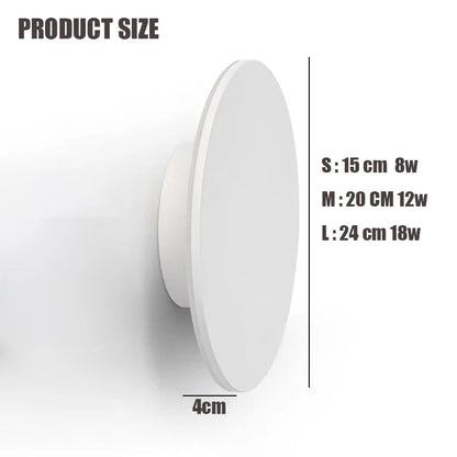 Modern LED Round Wall Light