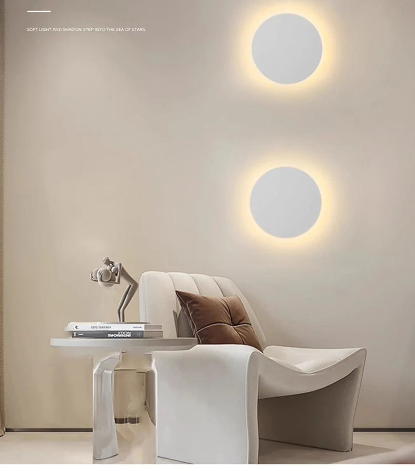 Modern LED Round Wall Light