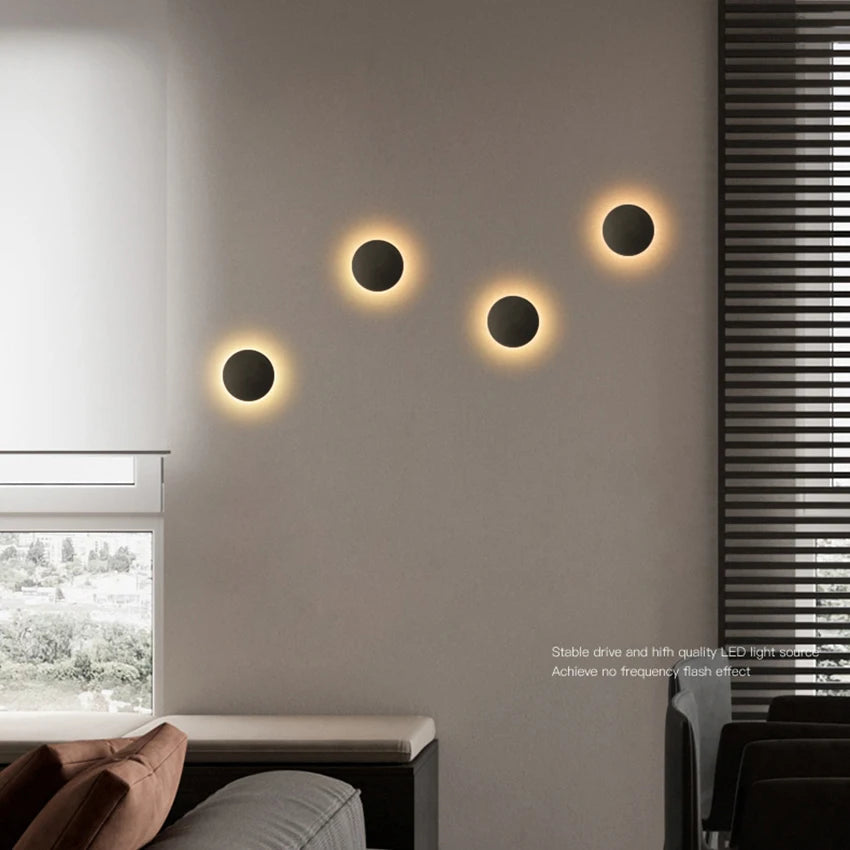 Modern LED Round Wall Light