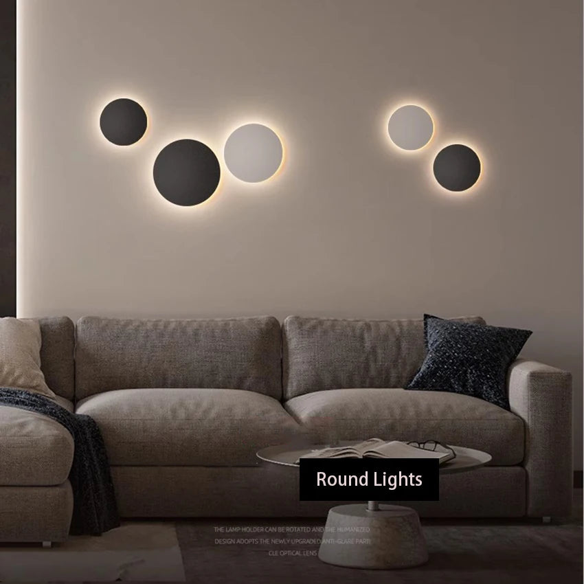 Modern LED Round Wall Light