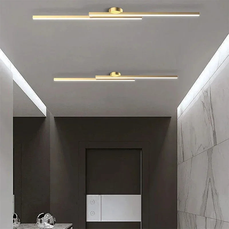 Modern LED Strip Light – Gold