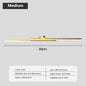 Modern LED Strip Light – Gold