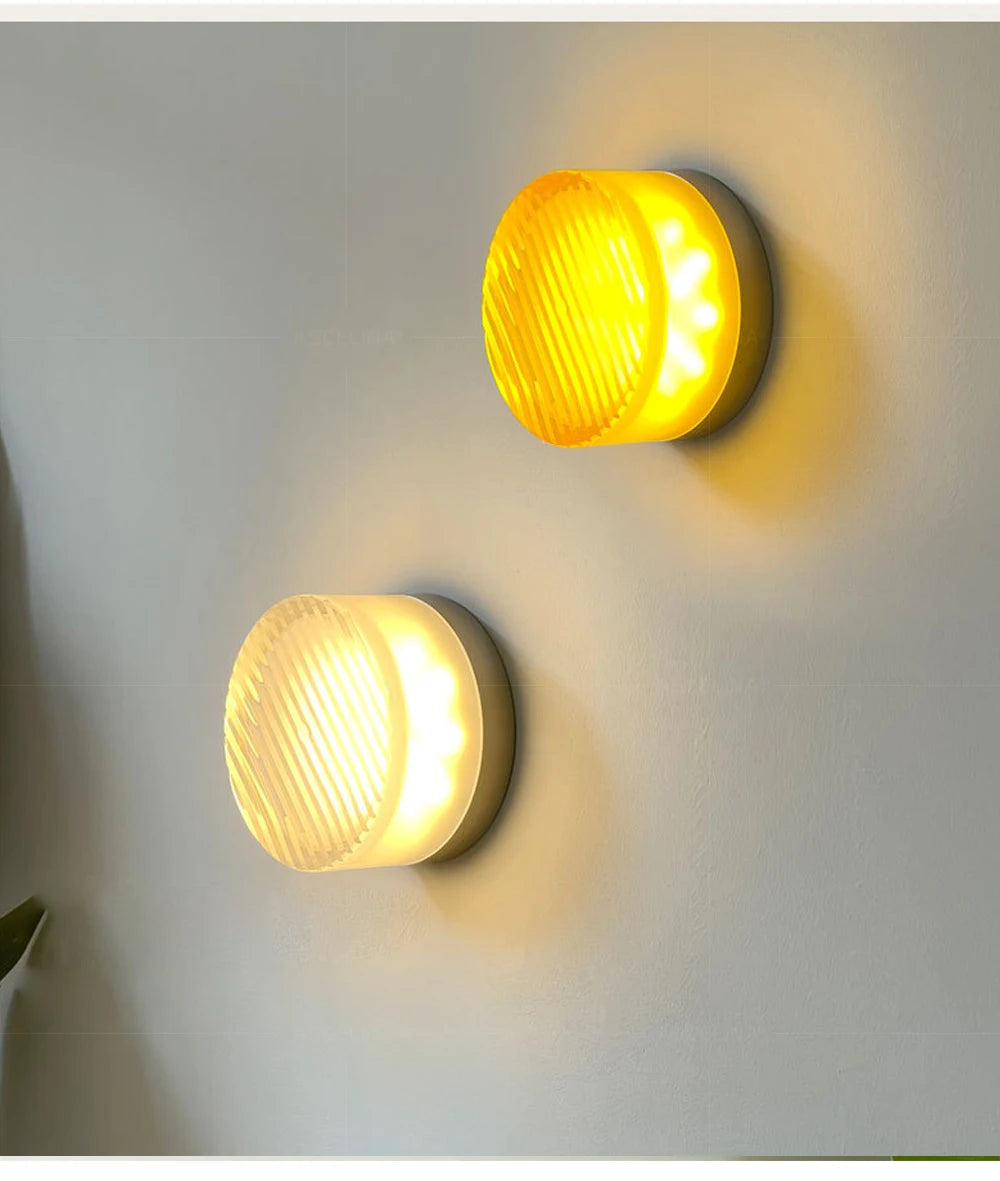 Modern LED Wall Lamp - Amber