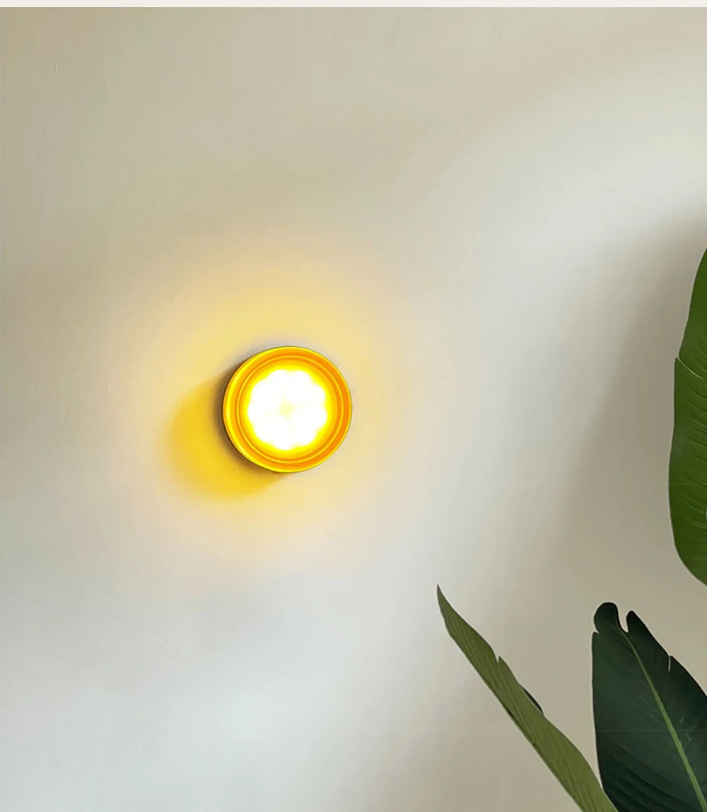 Modern LED Wall Lamp - Amber