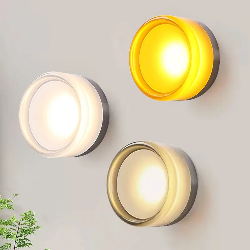 Modern LED Wall Lamp - Amber