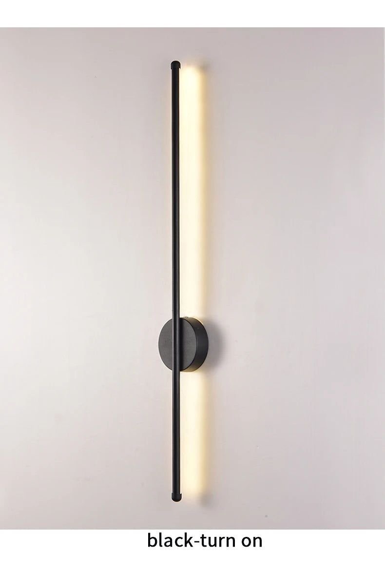 Modern LED Wall Lamp - Black/Gold