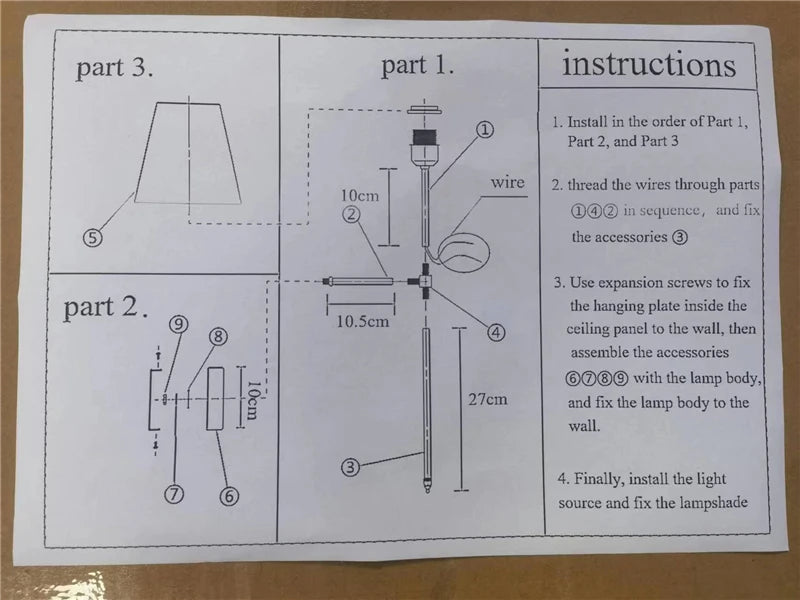 Modern LED Wall Lamp Sconce