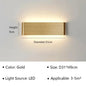 Modern LED Wall Sconce - Black