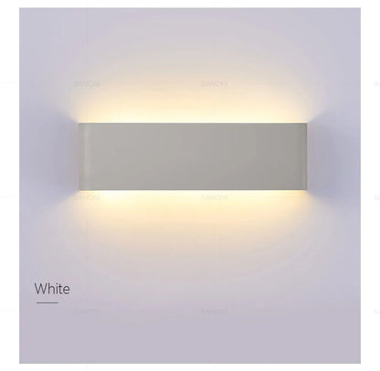 Modern LED Wall Sconce - Black