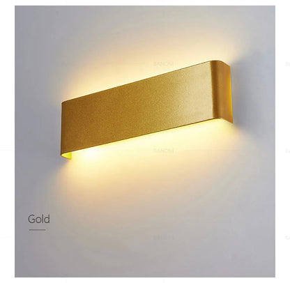 Modern LED Wall Sconce - Black