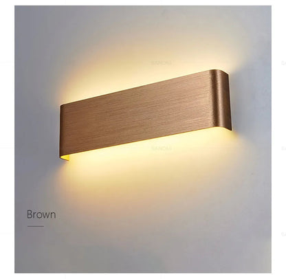 Modern LED Wall Sconce - Black