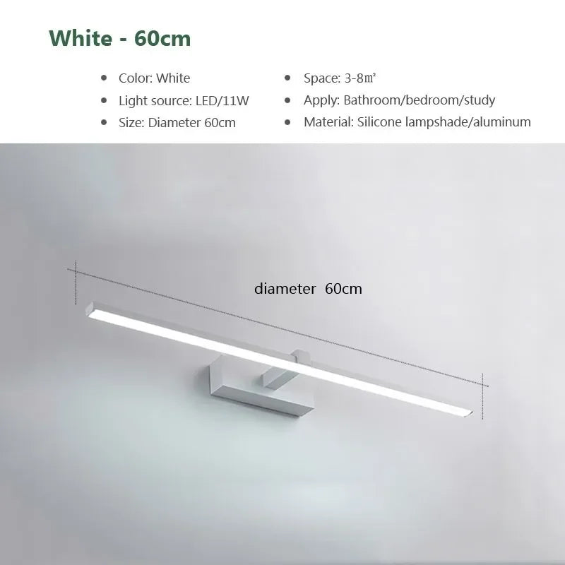 Modern LED Waterproof Bathroom Mirror Lights