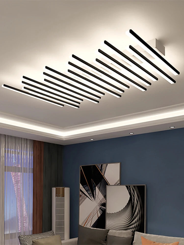 Modern LED Wrought Iron Ceiling Light