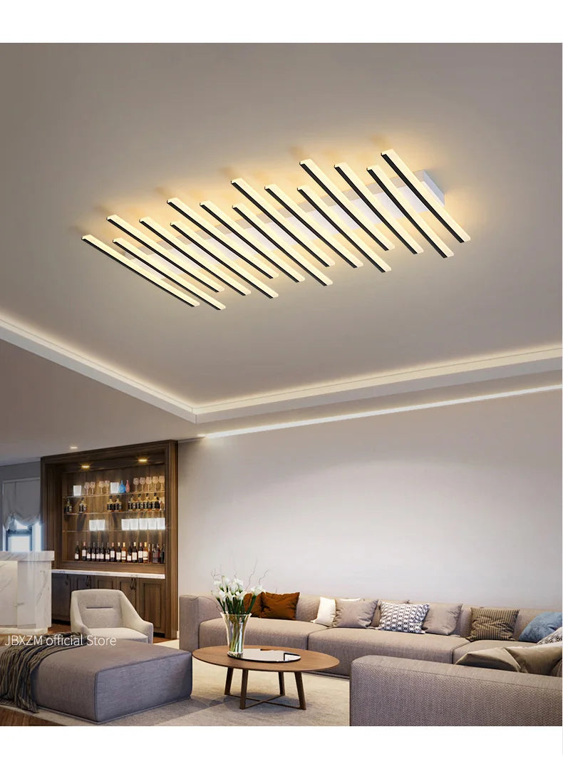 Modern LED Wrought Iron Ceiling Light