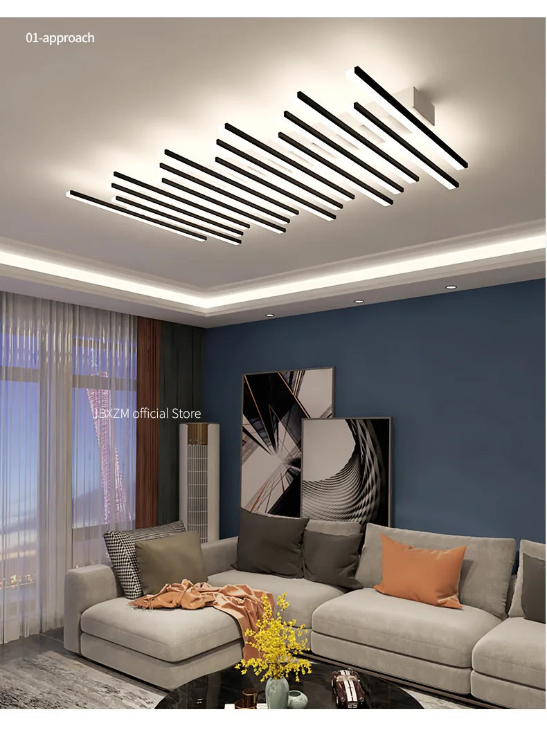 Modern LED Wrought Iron Ceiling Light