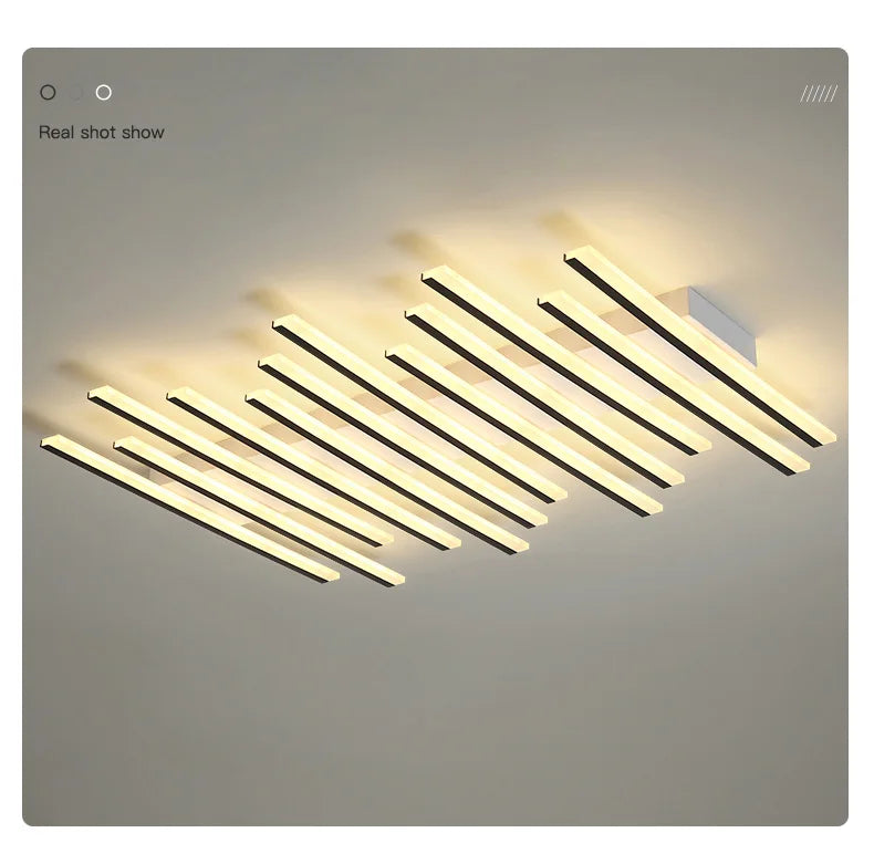 Modern LED Wrought Iron Ceiling Light