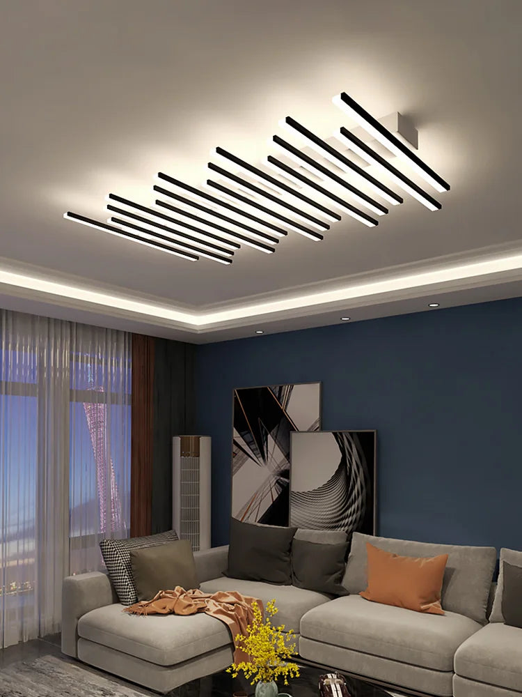 Modern LED Wrought Iron Ceiling Light