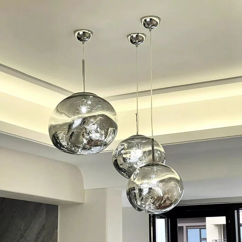 Modern Lava LED Chandelier - PVC