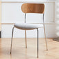 Modern Leather Dining Chair - Armless