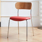 Modern Leather Dining Chair - Armless