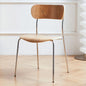 Modern Leather Dining Chair - Armless