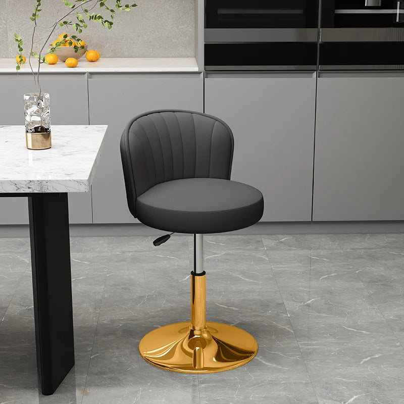 Modern Metal Bar Chair - Adjustable