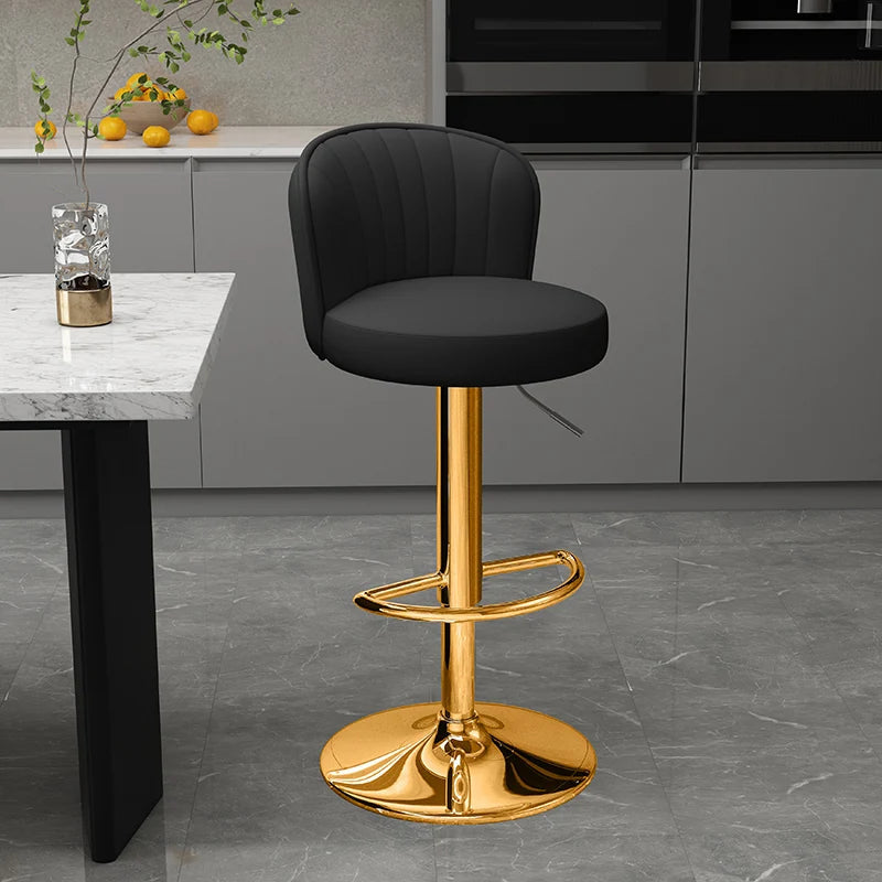 Modern Metal Bar Chair - Adjustable