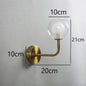 Modern Metal Glass Wall Lamp