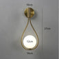 Modern Metal Glass Wall Lamp