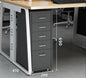 Modern Mobile File Cabinet Black