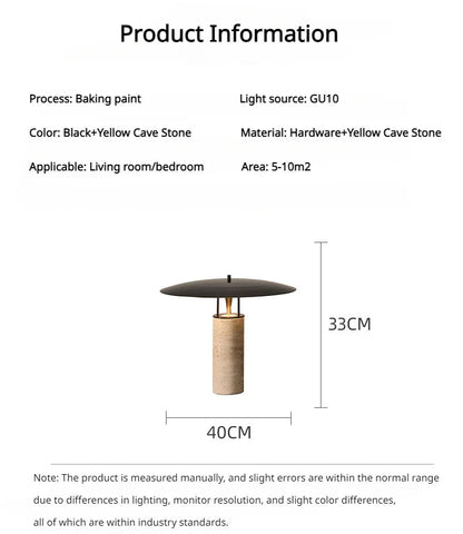 Modern Nordic Stone LED Desk Lamp