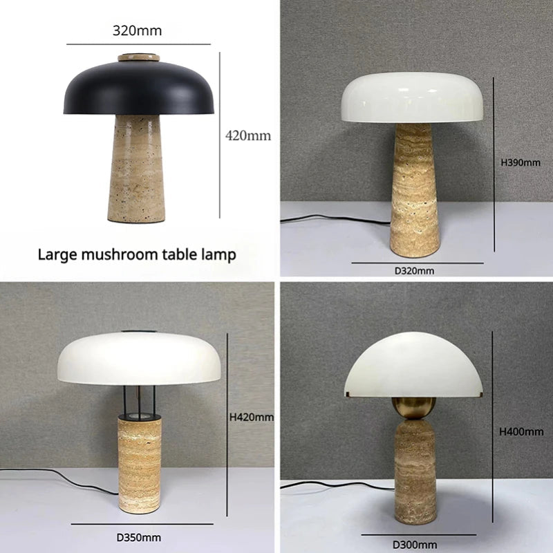 Modern Nordic Stone LED Desk Lamp