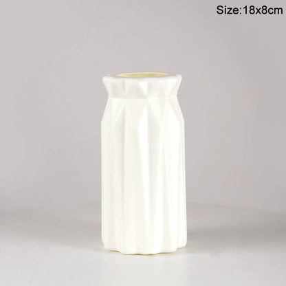 Modern Plastic Flower Vase - M