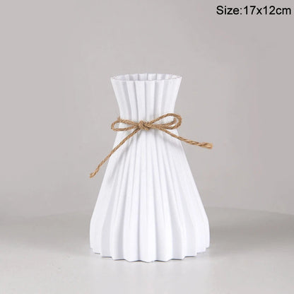 Modern Plastic Flower Vase - M