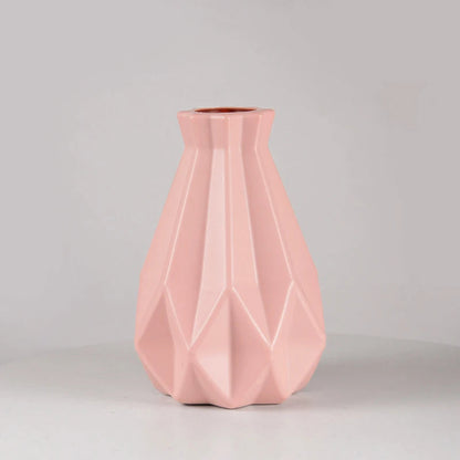 Modern Plastic Flower Vase - M