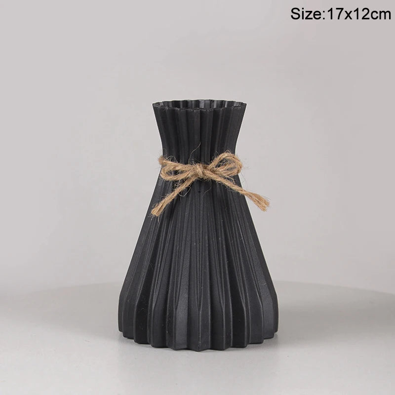 Modern Plastic Flower Vase - M