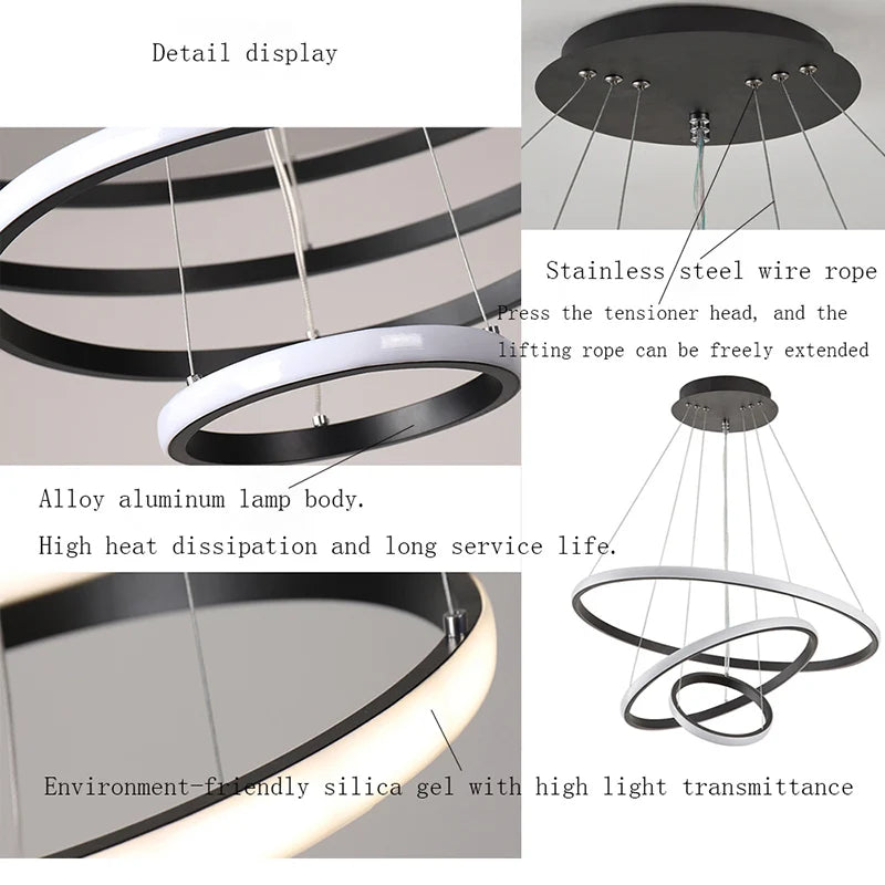 Modern Round LED Ceiling Light for Stylish Home Décor