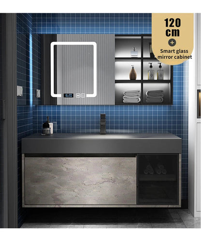 Modern Smart Mirror Cabinet & Sink