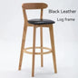 Modern Solid Wood Bar Stools