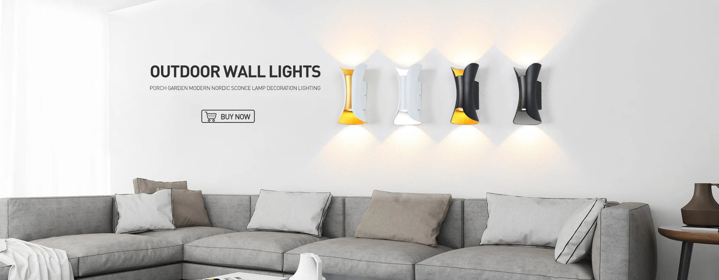 Modern Spiral LED Wall Lamp