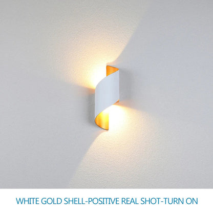 Modern Spiral LED Wall Lamp