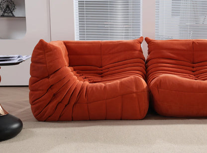 Modern Synthetic Leather Single Sofa