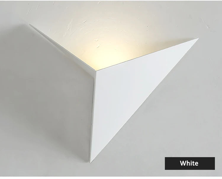 Modern Triangle LED Wall Sconce