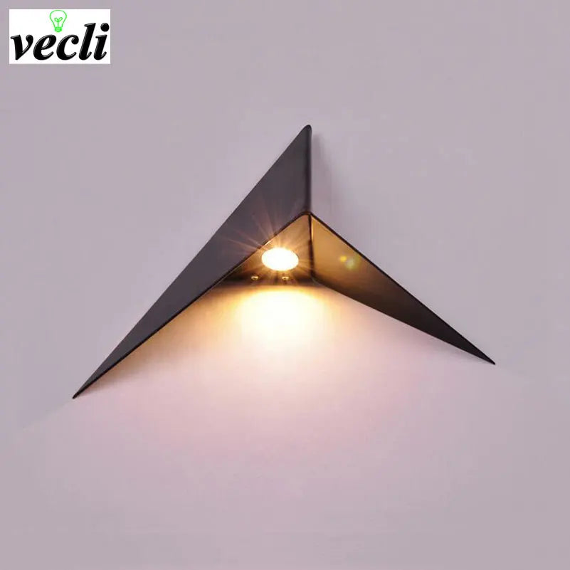 Modern Triangle LED Wall Sconce