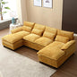 Modern U-Shaped Chenille Sectional Sofa