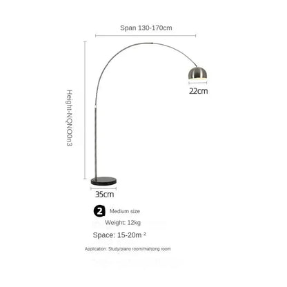 Modern Vertical LED Floor Lamp