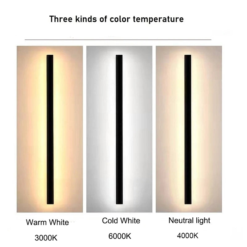 Modern Waterproof LED Wall Light