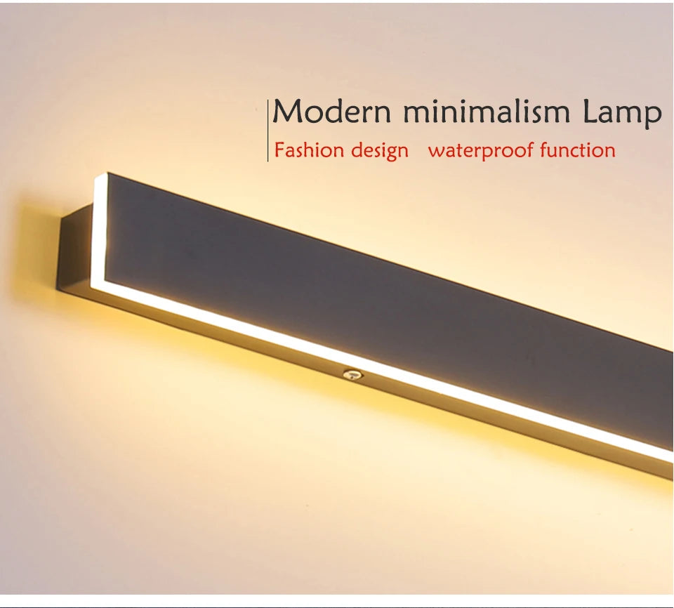 Modern Waterproof LED Wall Light