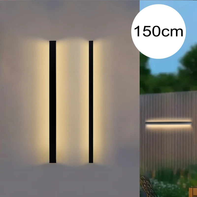 Modern Waterproof LED Wall Light